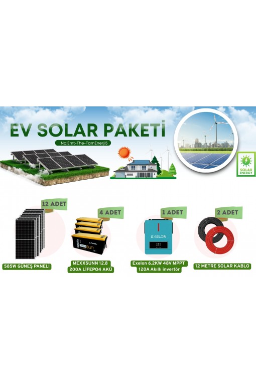 10.2Kw Bağevi Hobi Bahçesi Karavan Güneş Enerji Setleri 10.2Kw Bağevi Hobi Bahçesi Karavan Güneş Enerji Setleri